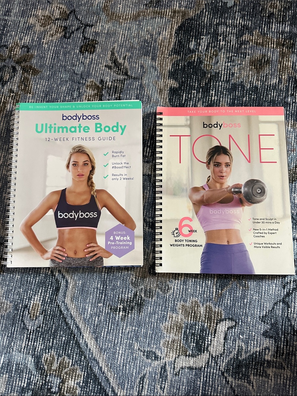 Ultimate Body & Tone Fitness Guide Set - Black, Purple